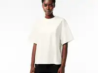Женская футболка lacoste oversize fit