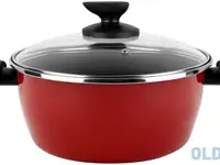 Кастрюля vitrinor v poivre rouge 24 24 см 2 л сталь