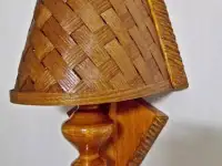Светильник деревянный Бра