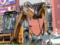 Гидромолот на экскаватор погрузчик Delta F5 южная Корея, фотография 4