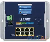 Planet ip30, ipv6/ipv4, l2+ 8-port 10/100/1000t 802.3at poe + 2-port 1g/2.5g