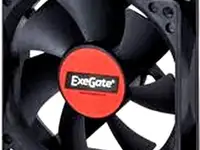 Exegate ex283393rus вентилятор exegate e12025s4p-pwm, 120x120x25 мм, подшипник скольжения, 4pin, pwm