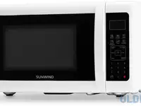 Микроволновая печь sunwind sun-mw005 700 вт белый чёрный
