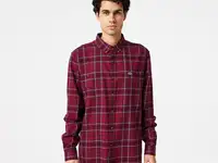 Мужская клетчатая рубашка lacoste