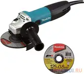 Углошлифовальная машина makita ga5030rx8 125 мм 720 вт