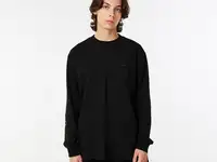 Мужская футболка lacoste regular fit с длинным рукавом