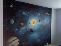 Поклейка обоев, декоративная штукатурка, фотография 4