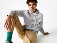 Мужская флисовая толстовка lacoste sport