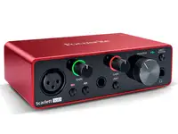 Внешняя студийная звуковая карта focusrite scarlett solo 3gen