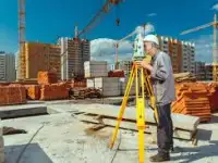 Геодезист, границы участка, топосъемка, диагональ, разбивка, вынос, фотография 5