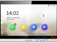 Видеодомофон hikvision ds-kh6350-wte1 белый