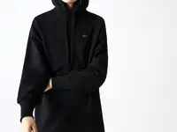 Женское объемное платье-толстовка с капюшоном lacoste live