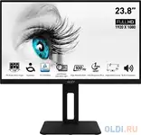Монитор msi 23.8" pro mp242ap черный ips led 1ms 16:9 hdmi