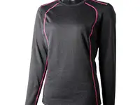 Термокофта mico women long sleeve round neck nero magenta, фотография 3