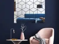 Акрил зеркало ромб украшение декор, фотография 3