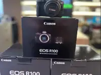камера canon r100 с объективом 18-45 новая, фотография 4