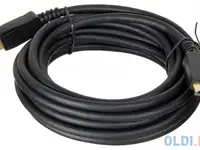 Кабель displayport 5м бюрократ bhp-dpp-1.4-5 круглый черный