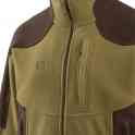 Куртка флисовая спортивная теплая сивера караган 2.0 олива/трюфель, фотография 3