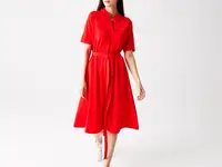 Женское платье lacoste с v-образным вырезом