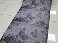 Коврик 100 см ширина ковровая дорожка в сером Географическая Карта, фотография 2