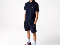 Мужская рубашка-поло lacoste regular fit из стрейч-хлопка