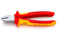 Бокорезы диэлектрические 1000v 180 мм knipex kn-7006180