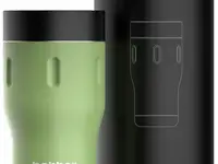 Термокружка bobber tumbler-350/gre 0,35л зелёный чёрный