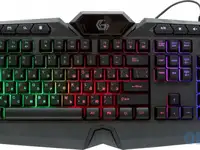 Клавиатура gembird kb-g410l black usb