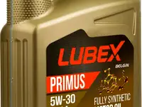 L034-1296-0404 lubex синт. мот.масло primus c3-la 5w-30 sn c3 (4л)