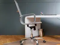 Коврик защитный для напольных покрытий brabix, поликарбонат, 100х120 см, шагрень, толщина