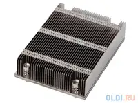 Радиатор без вентилятора supermicro snk-p0047ps 1u up, dp servers, lga2011, narrow