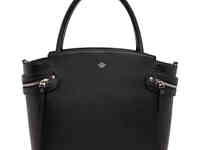 Кожаная женская сумка hacket black, фотография 2
