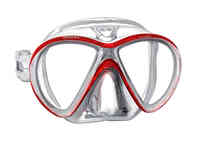 Маска для плавания mares x-vu sunrise, для широких лиц - ц.об.чёрно-серый, ц.р.черный