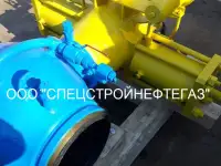 Кран шаровой полнопроходной под приварку с пневмогидроприводом 11лс6745п DN 200 PN 16,0 МПа ХЛ1, ст. 09Г2С