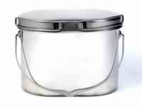 Котелок роза ветров крышка с ручками  1.3л