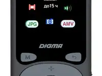 Плеер hi-fi flash digma b4 8gb черный/1.8"/fm/microsdhc