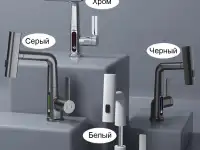 Смеситель с дисплеем выдвижной, фотография 6