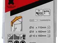 Набор буров makita b-54704 по бетону/камню (5пред.) для перфораторов