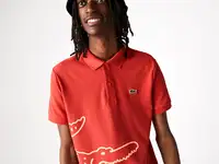 Мужское поло lacoste  regular fit