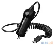 Автомобильное зарядное устройство hama h-183248 2.4а microusb черный