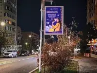 Резмещение рекламных щитов на придорожных столбах и опорах, фотография 2