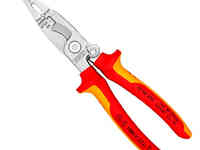 Электромонтажные плоскогубцы 6 в 1 диэлектрические 1000v  200 мм knipex kn-1396200