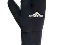 Рукавицы для подводной охоты неопреновые трехпалые scorpena d 8мм