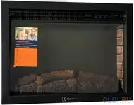 Электрокамин electrolux efp/p-2520ls 2000 вт чёрный