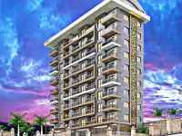 Новая квартира у моря планировкой 11 в районе Тосмур, фотография 2