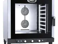 Печь конвекционная UNOX XB 693 Установка	настольная Подключение	380 В Количество уровней	6 Расстояние между уровнями	80