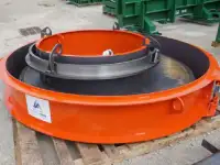 Оборудование для производства формовки крышки плит люков., фотография 3