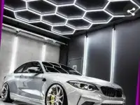 Светодиодные светильники LED модульное освещение для СТО, фотография 4