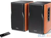 Колонки 2.0 edifier r1380t черный коричневый
