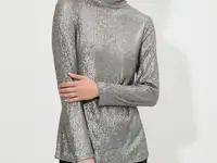 Блузка в серебристом цвете vassa&co